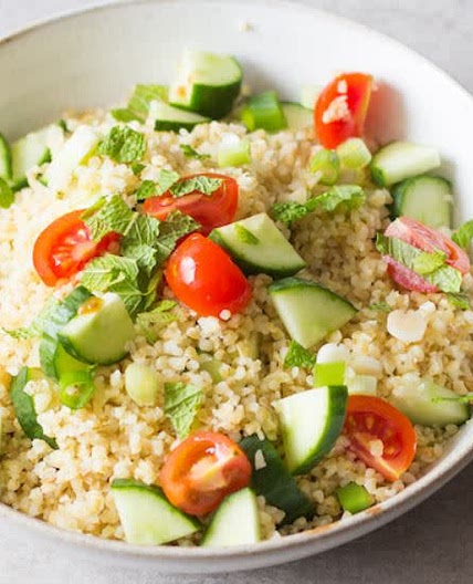Dr. Barnard's Quinoa Tabbouleh