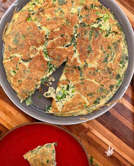 Palestinian fritatta