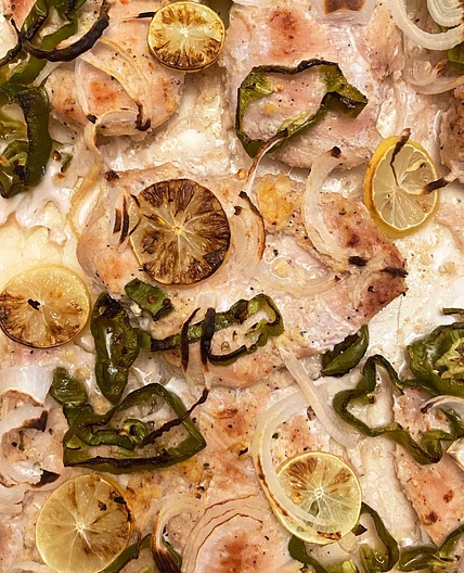 Chicken with lemon 🍋🌿