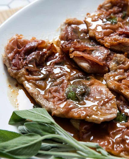 Veal Saltimbocca (Roman Sautéed Veal Cutlets With Prosciutto and Sage) Recipe