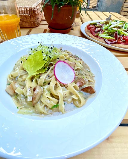 Tagliatelle z borowikami