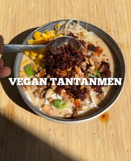 vegan tantanmen
