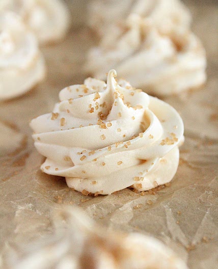 Maple Sugar Meringues