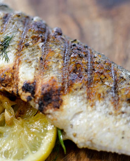 Lemon and Dill Whole Grilled Branzino