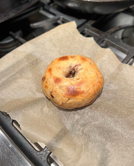 Easy 4 ingredient Single Serve Bagel