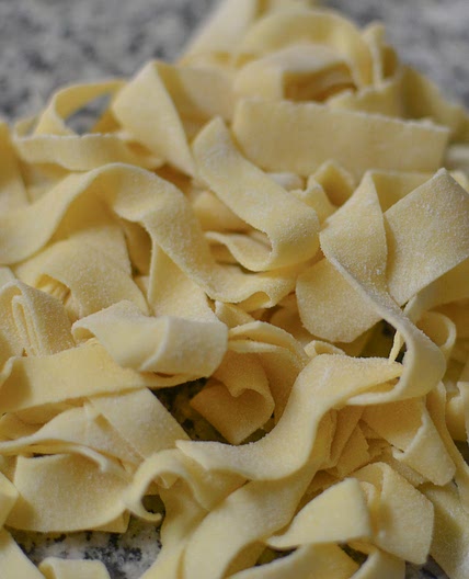 Fresh Homemade Tagliatelle