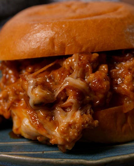 Cheesy Chicken Sloppy Joes
