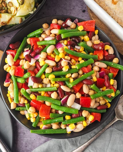 Four bean salad