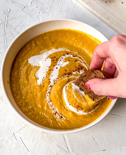 Chai Pumpkin Carrot Soup