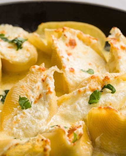Four-Cheese Stuffed Shells