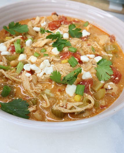 Crock Pot Buffalo Chicken Chili