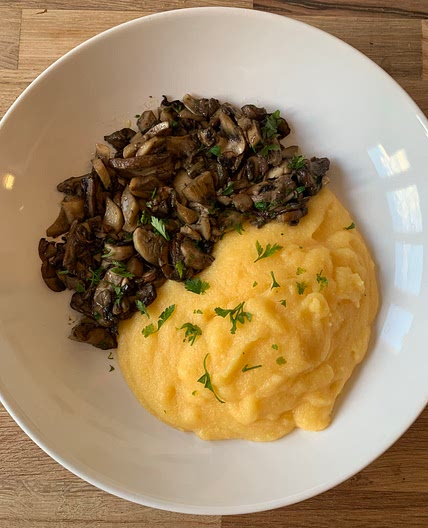 Polenta & Mushrooms
