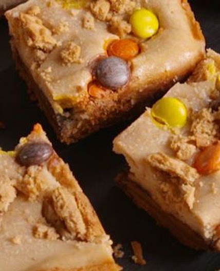 Double Reese's Cheesecake Bars