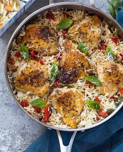 Greek Chicken & Rice