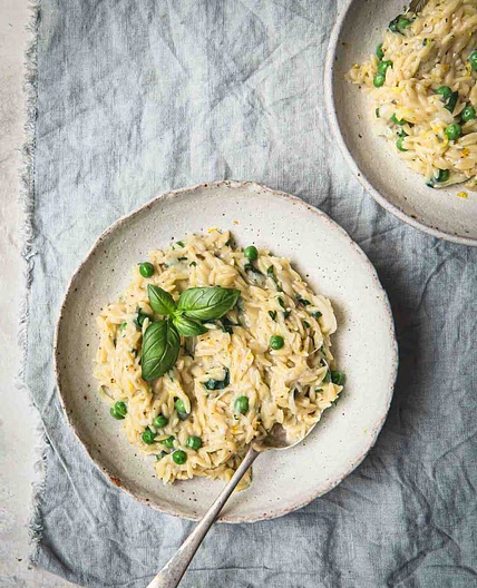 Creamy Lemon Orzo