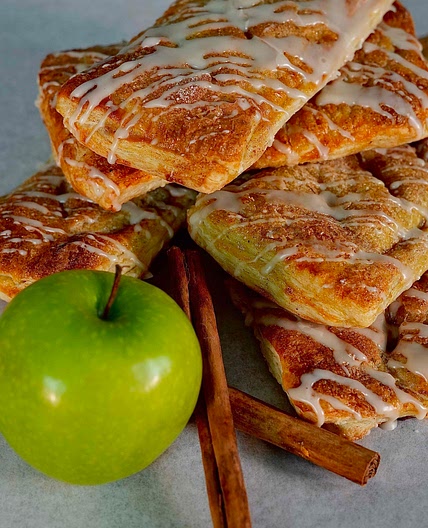 Glazed Apple Pie Turnovers