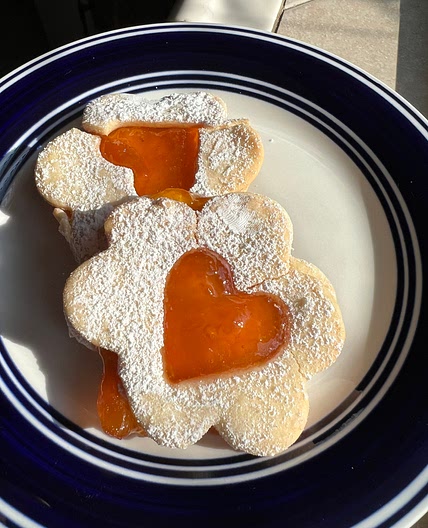 Apricot Butter Cookies