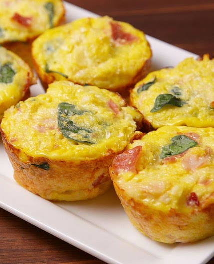 Cauliflower Breakfast Muffins