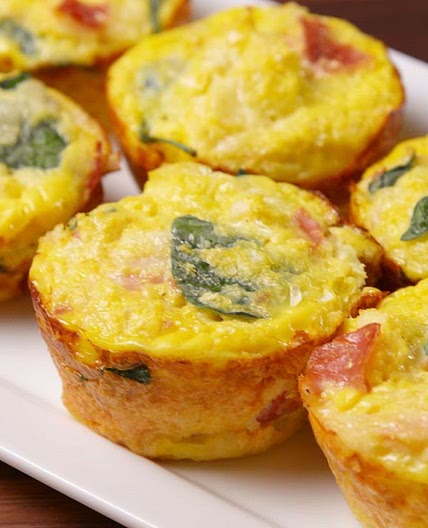 Cauliflower Breakfast Muffins