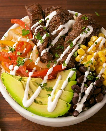 Steak Fajita Power Bowls