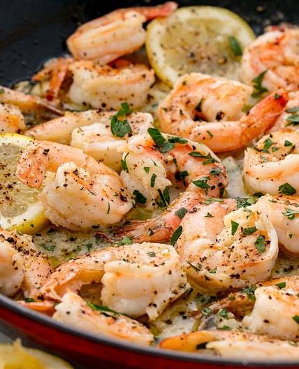 Lemon Garlic Shrimp