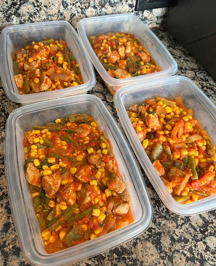 Puerco a La Mexicana 