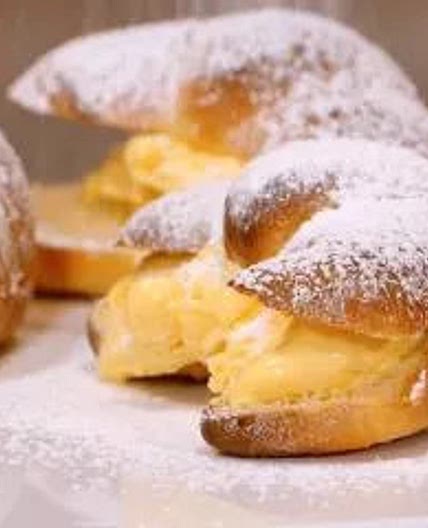 Brioches con gelato