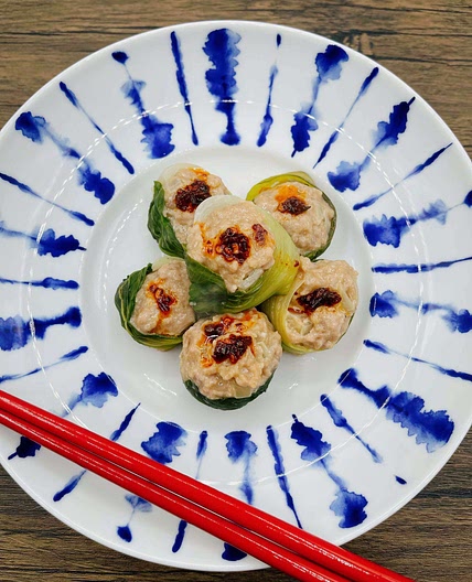 Bok Choy Shumai