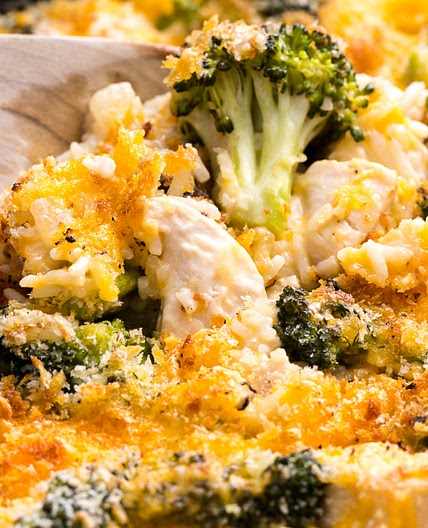 Cheesy Chicken Broccoli Bake