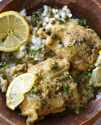 Crockpot Lemon Chicken