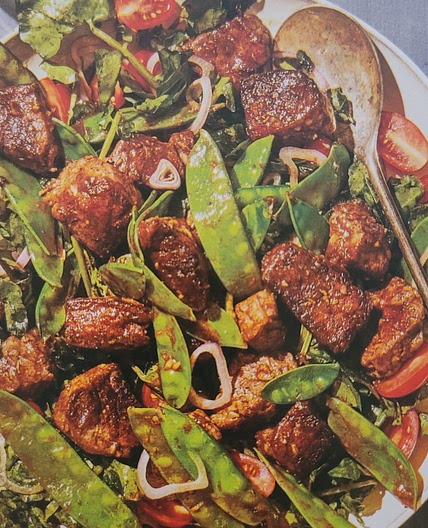 Vietnamese-Inspired "Shaking Beef" Salad