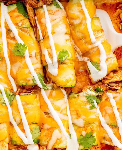 Zucchini Enchiladas