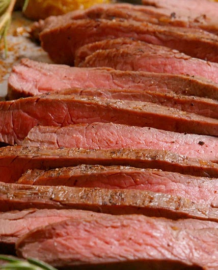 Sheet Pan Balsamic Steak & Potatoes