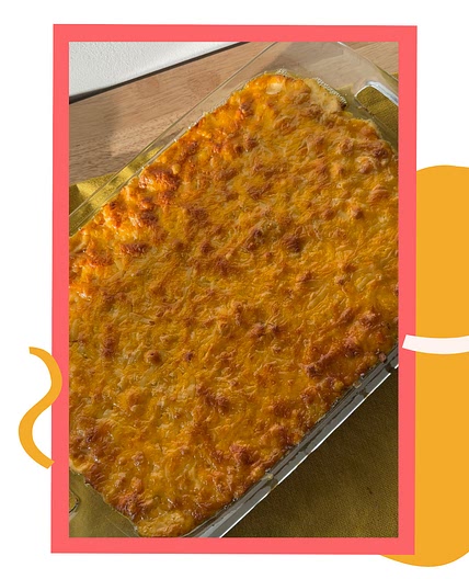 Easy Creamy Baked Mac and Cheese — There's Food At Home