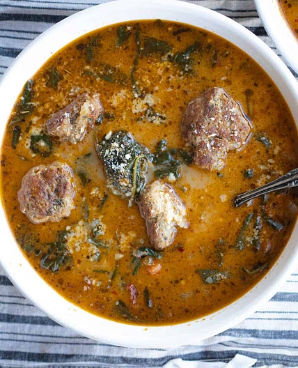 Meatball and Vegetable Soup