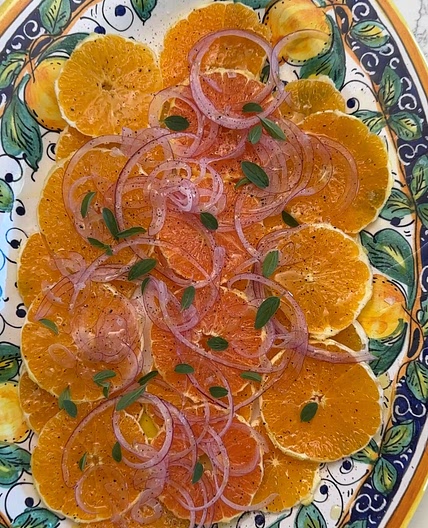 Sicilian Orange and Onion Salad