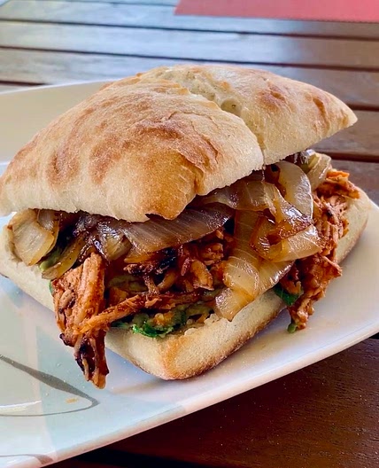 Vegan Jackfruit Sloppy Joes with Avocado Kale-Slaw