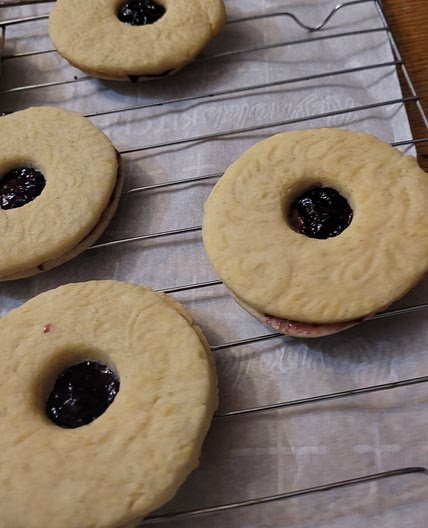 Simple sandwich cookie