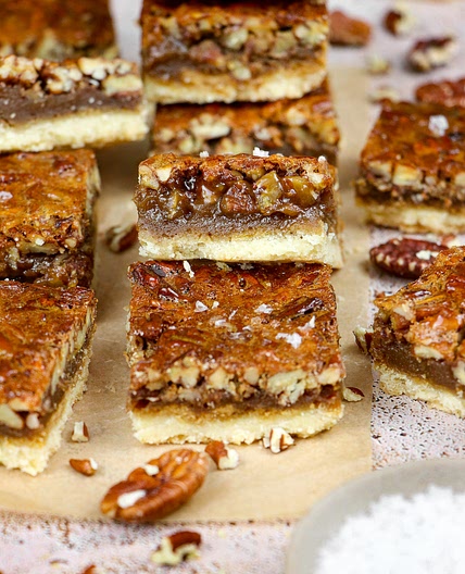 Easy Caramel Pecan Pie Bars