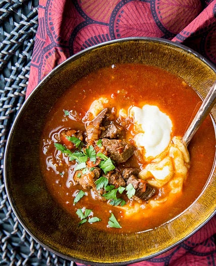 Goulash Recipe (Hungarian)