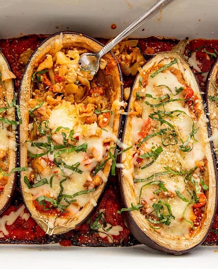 Stuffed Eggplant Parm