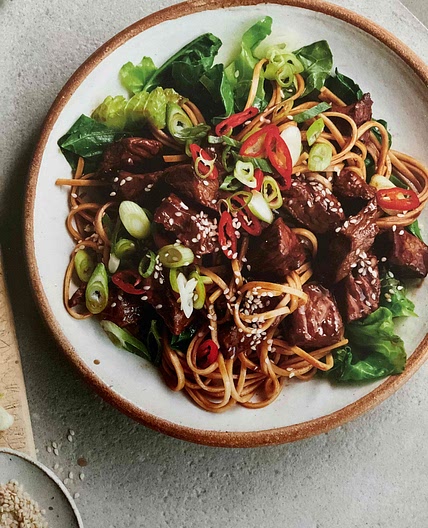Korean style noodles