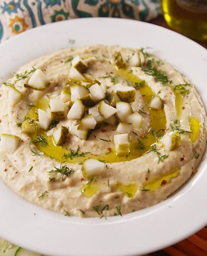 Dill Pickle Hummus