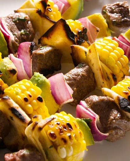 Steak Taco on a Stick