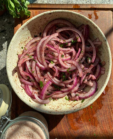 Sumac Onions