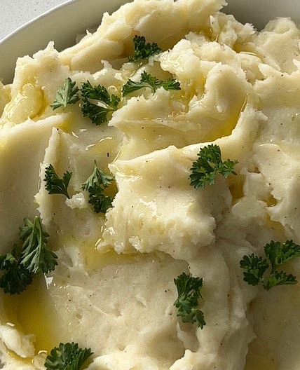 Garlic & Rosemary Mashed Potatoes
