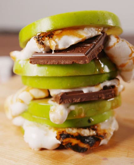 Caramel Apple S'mores