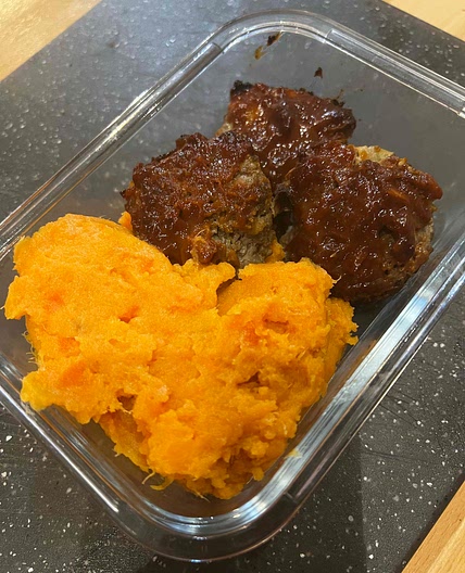 Muffin tin meatloaf 