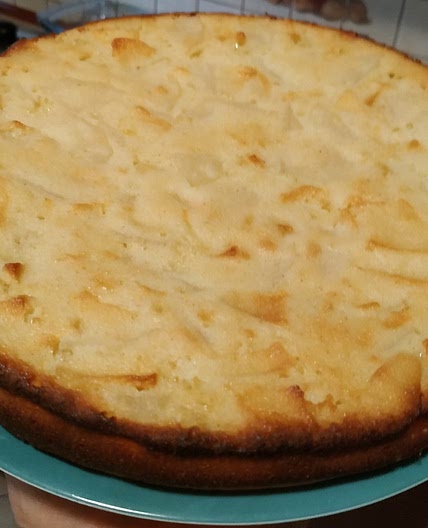Манник с яблоком и грушей