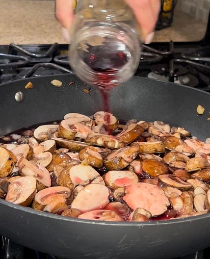 Cabernet Mushrooms